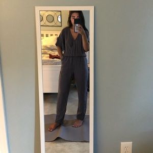 Cloth & Stone Gray Jumpsuit